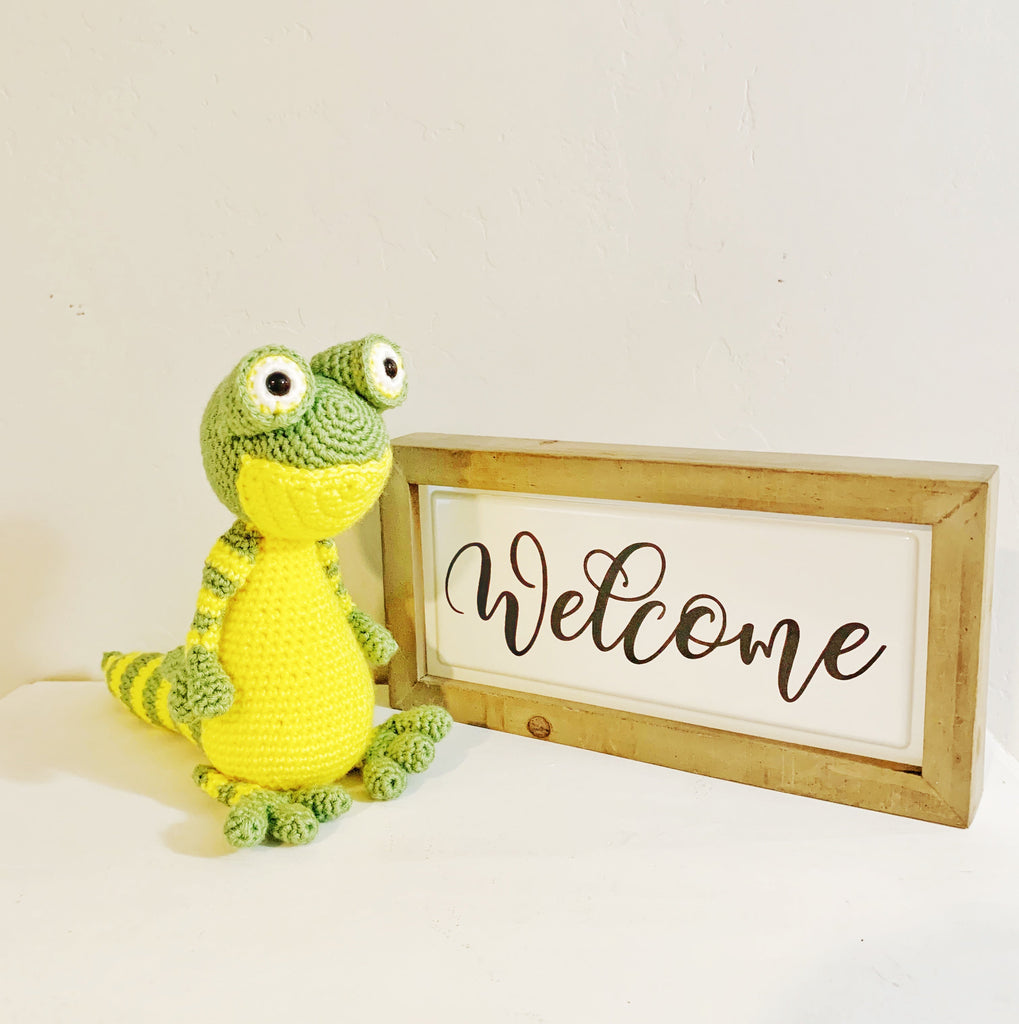 Gerty the Gecko (Ready To Ship)
