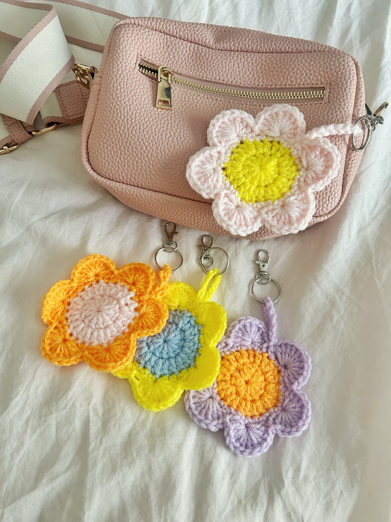 Flower Bag Charm
