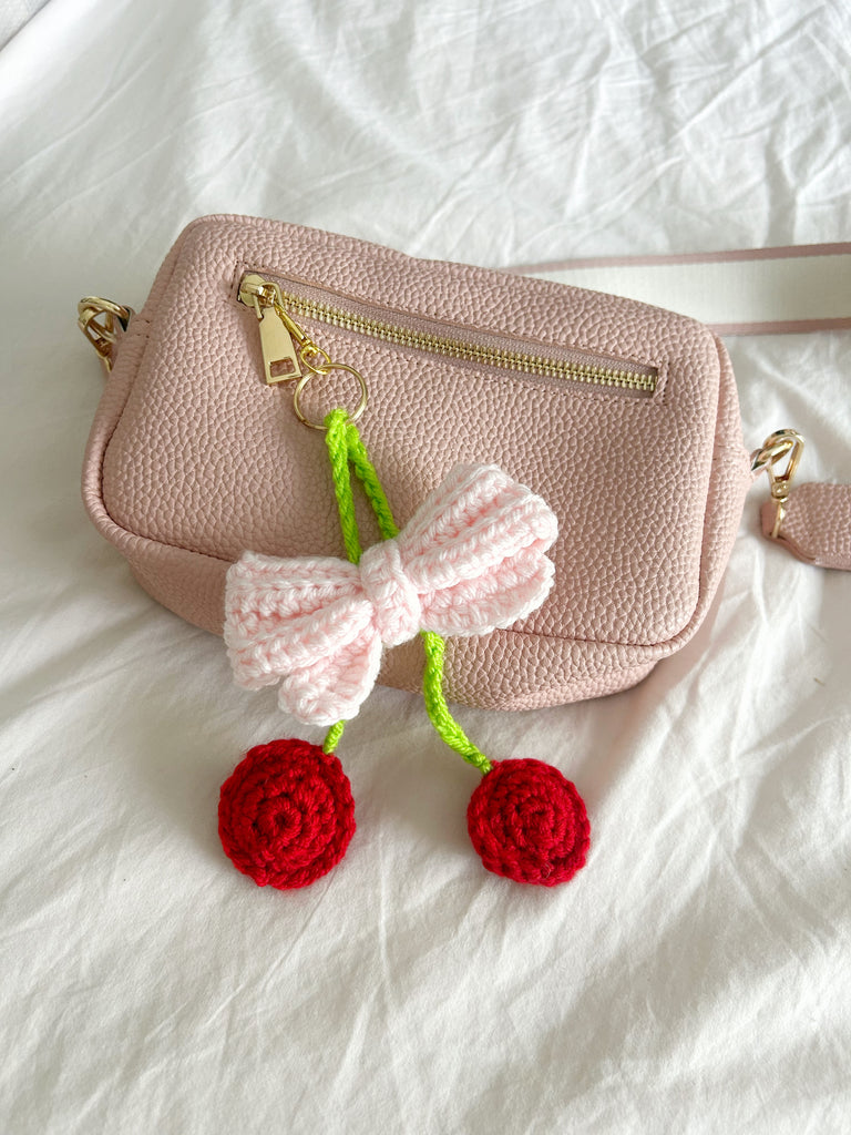 Cherry Bag Charm
