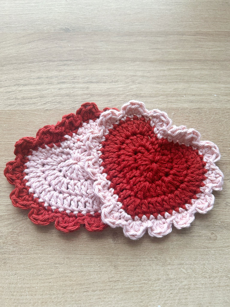 Heart Coasters