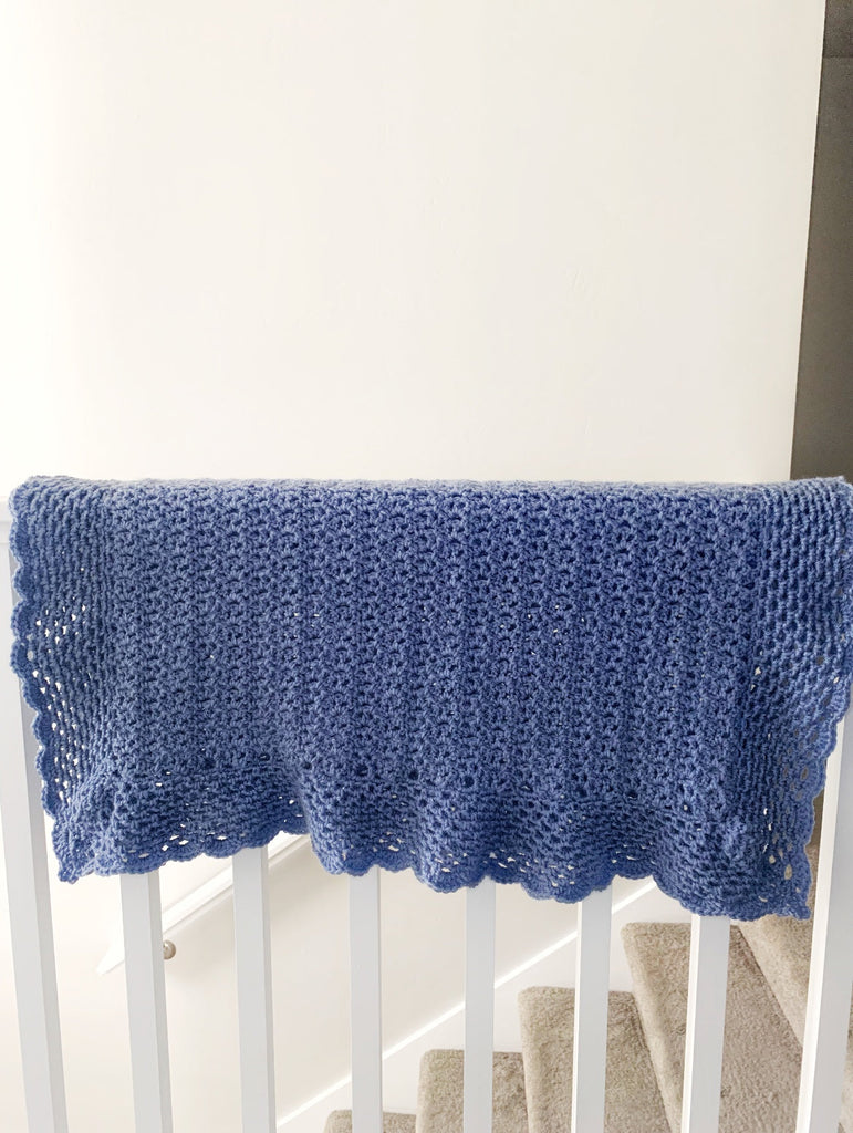 Baby Blue Blanket (Ready To Ship)