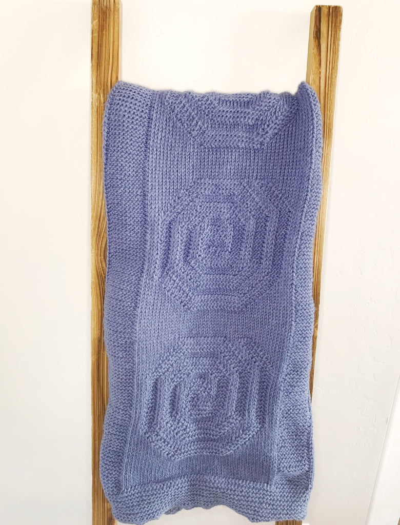 Spirals and Stripes Blanket