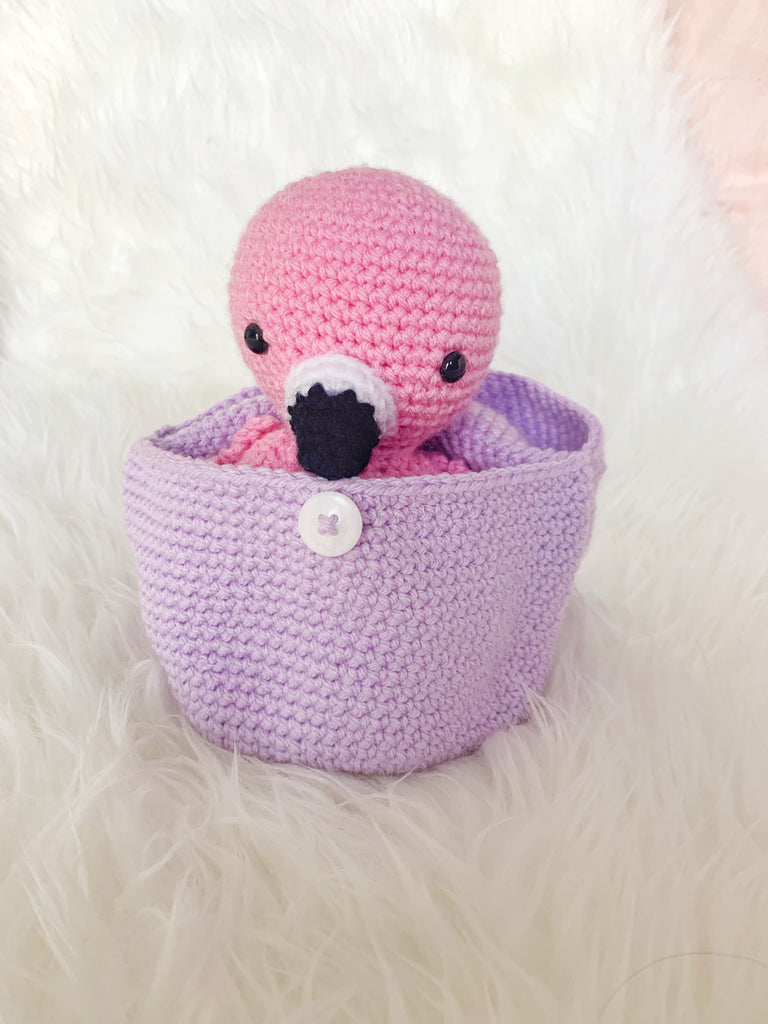 Hatching Flamingo