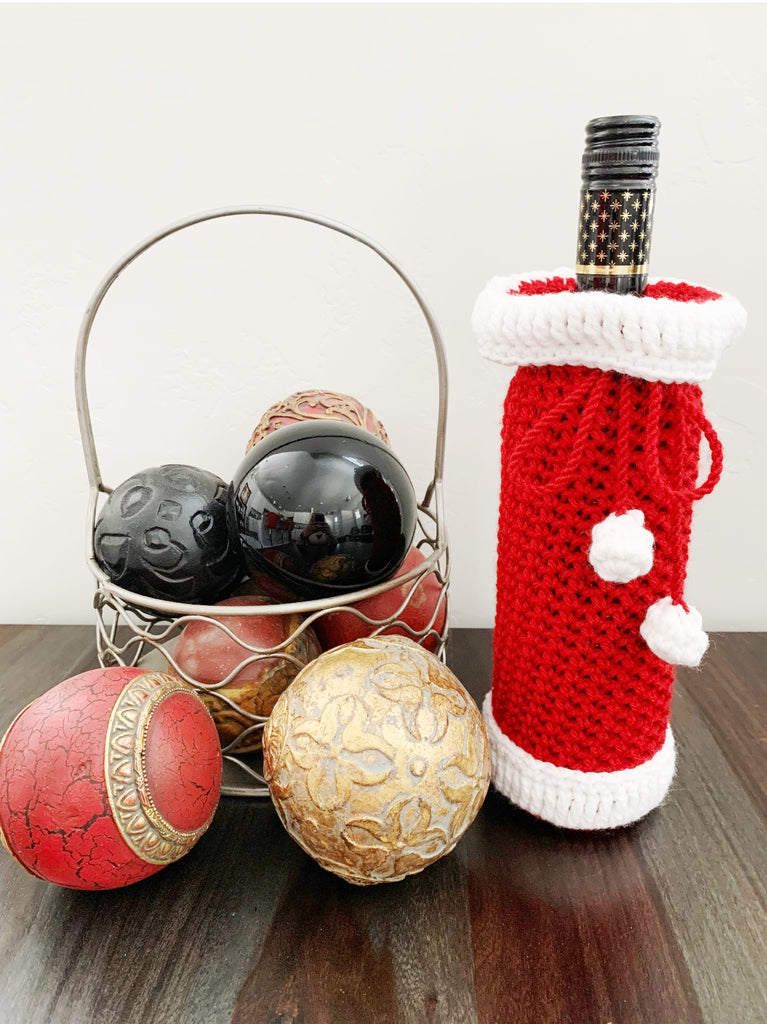 Santa Wine Sack