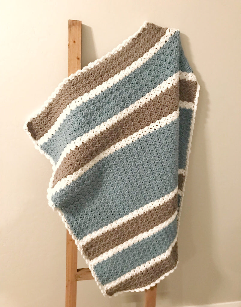 Tipsy Stripes Baby Blanket